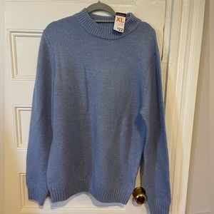 Primary light blue knit sweater